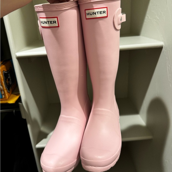 Pink Hunter Tall Rain Boots NWOT - Picture 2 of 4